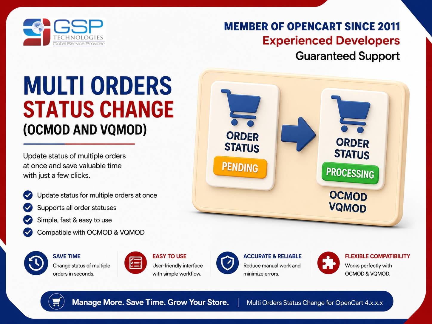 Multi orders status change (ocmod and vqmod)