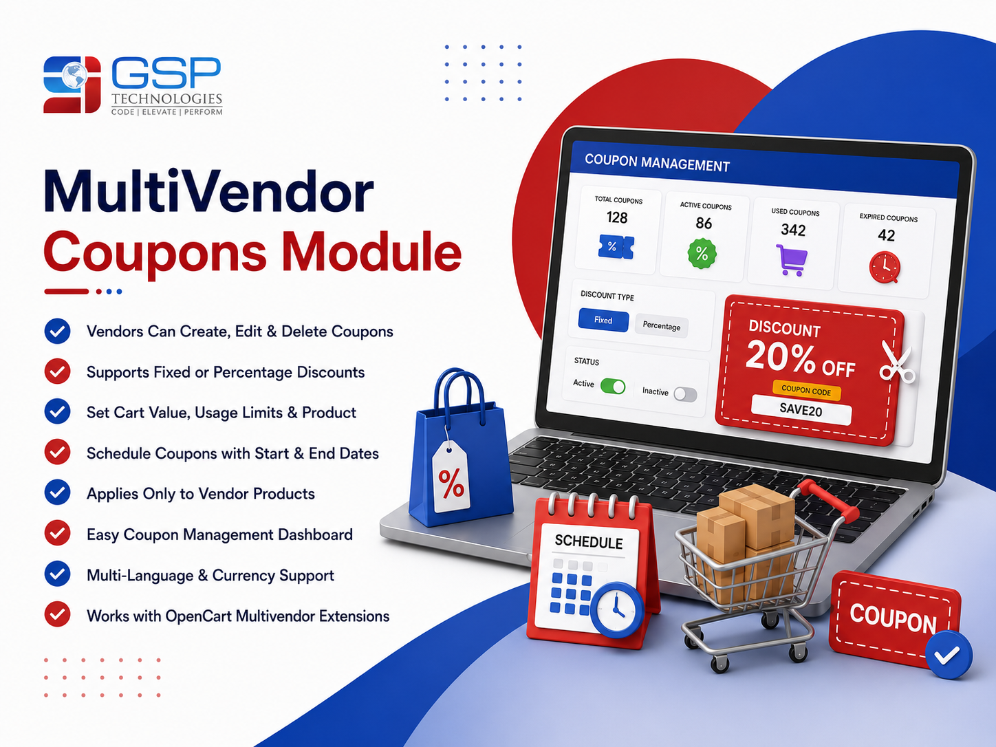 MultiVendor Coupons Module
