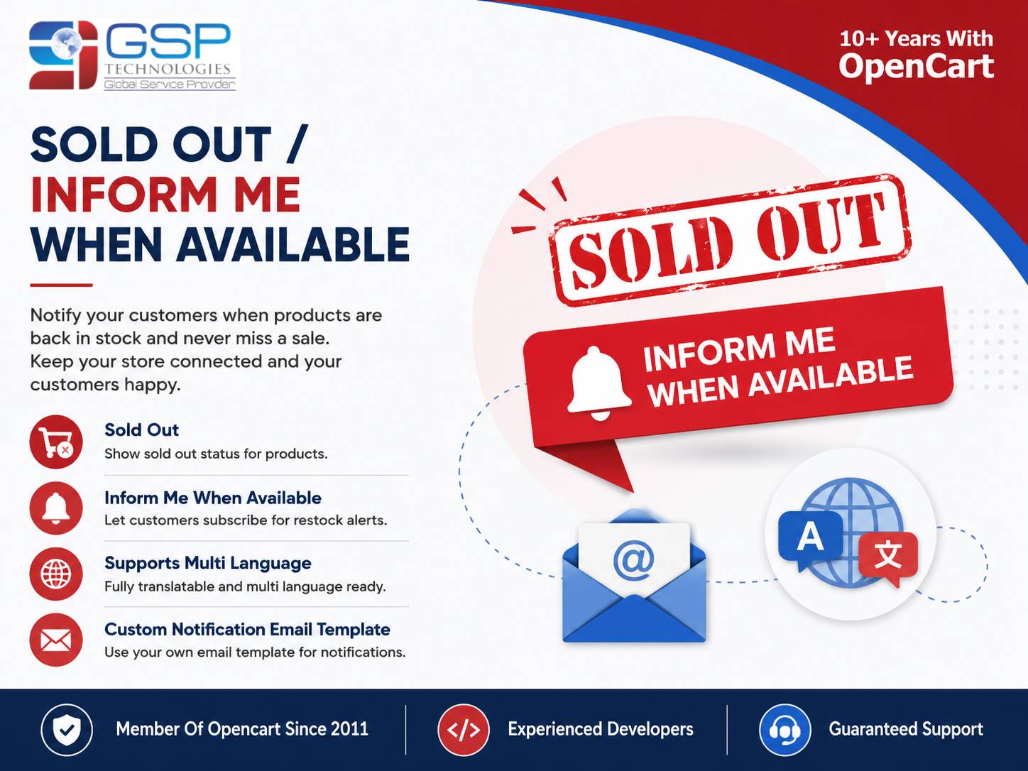 Sold Out / Inform me/Notify when Available (Free Installation)
